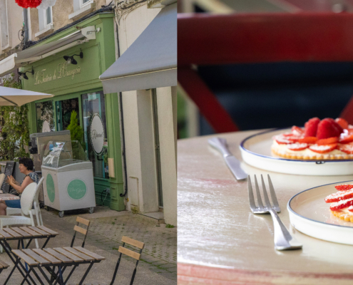 Avec l’arrivée du printemps, profitez du soleil en terrasse ! Située en plein cœur de Cholet, la Tarterie de l’Orangerie vous invite à savourer une pause gourmande.