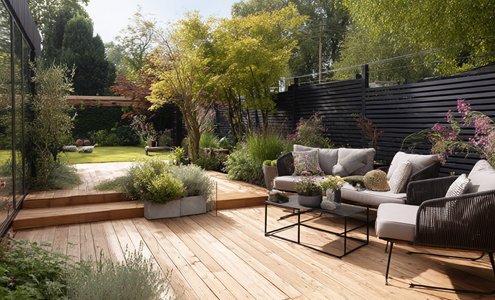Terrasses et clôtures, finitions haut de gamme… BG Menuiserie vous accompagne pour transformer votre jardin ou votre cour !