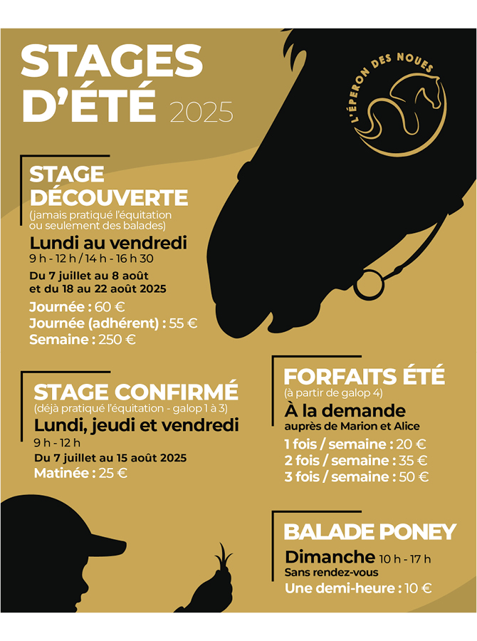 inscriptions et stages