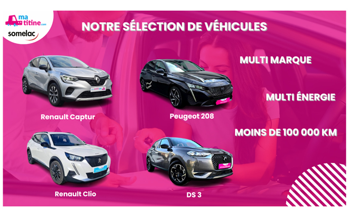 véhicules d'occasion récents, fiables et à prix mini