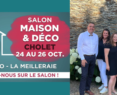 L’agence L’Adresse Cholet est fière d’annoncer sa participation pour la 2e année consécutive au Salon Maison & Déco du 24 au 26 octobre 2025.
