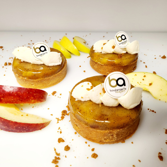 La Tarte Tatin revisite de la Boulangerie Aubert