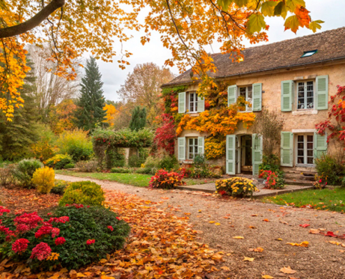 À l’automne, BocaPaysage met son expertise au service de l’entretien du jardin pour préserver des espaces verts propres et accueillants.