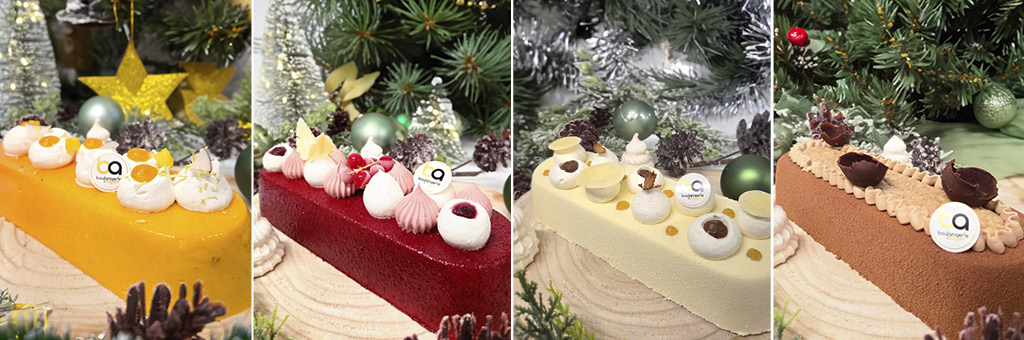 La Boulangerie Aubert à Cholet dévoile sa carte, dont ses bûches de Noël, pensée pour sublimer chaque moment de convivialité !