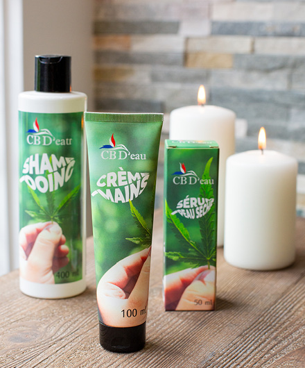 cosmétique cbd'eau