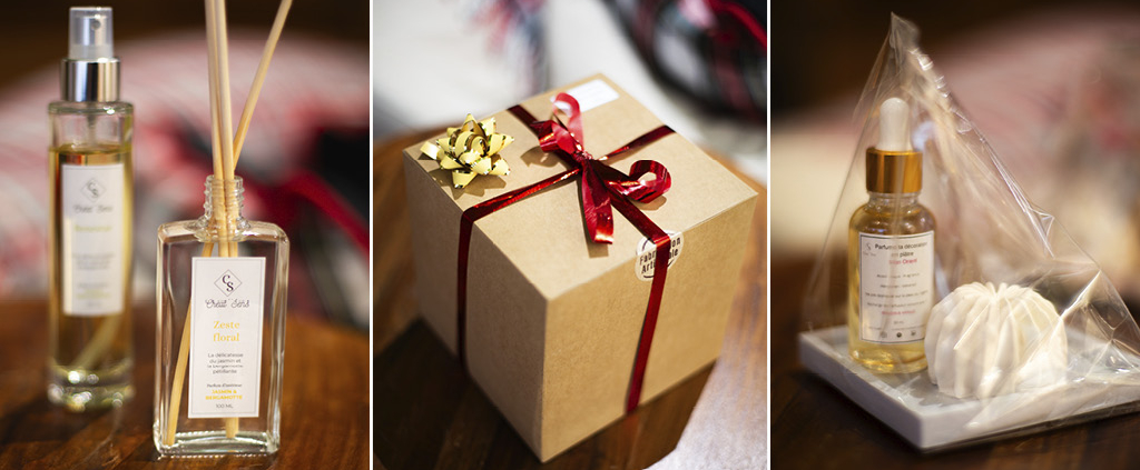 Créat’Sens s’impose à Chemillé comme une maison de parfum artisanale. Elle développe des parfums d’ambiance et d’intérieur créés à la main !