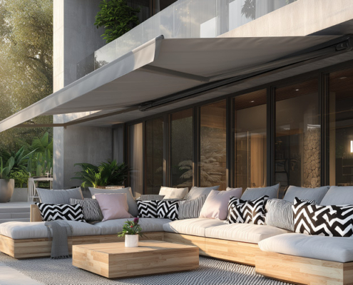 À Cholet, le retour des beaux jours marque le début de la saison des terrasses et des stores bannes avec Répar'Stores !