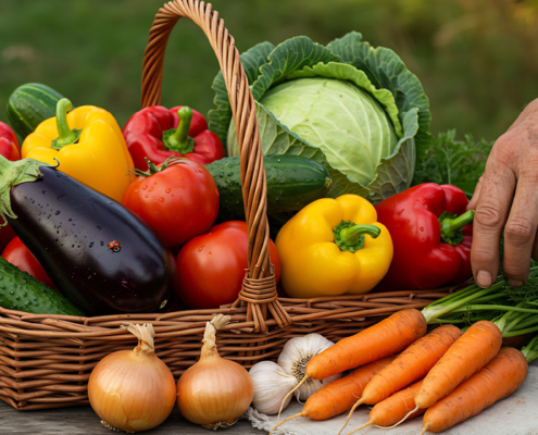 Les produits de saison avec Mme Bocal & Mr Vrac